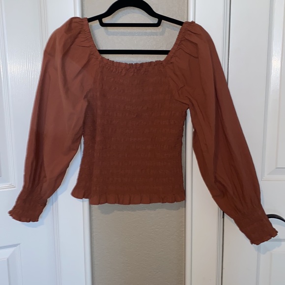 Madewell Puff Sleve Blouse - Picture 4 of 4